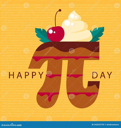 Happy Pi Day Celebrate Pi Day Mathematical Constant March 14th 314