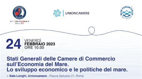 Stati Generali Delle Camere Di Commercio SullEconomia Del Mare