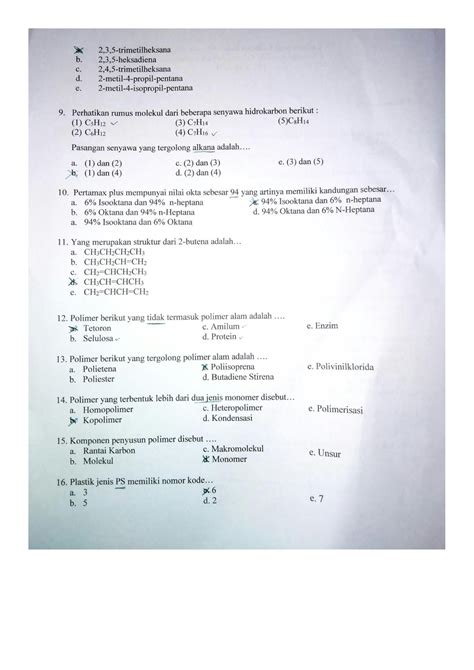 SOLUTION Latihan Soal Soal Kimia Dasar Dan Pembahasan Studypool