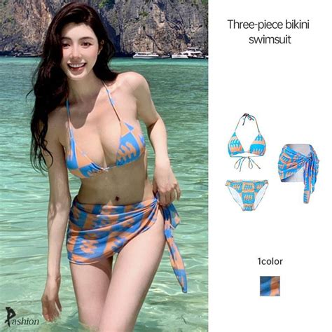 Hot Spring Vacation Style Bikini Sexy Spicy Girl Split Swimsuit Women