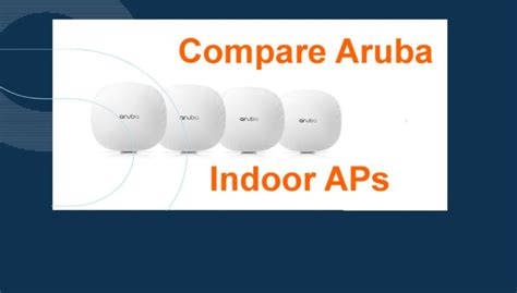 Compare Indoor Aruba Wireless Access Points Stoneleigh Consultancy