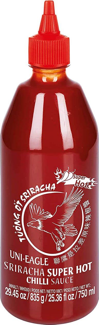 Uni Eagle Sriracha Super Hot Chilli Sauce ml od Kč Zbozi cz