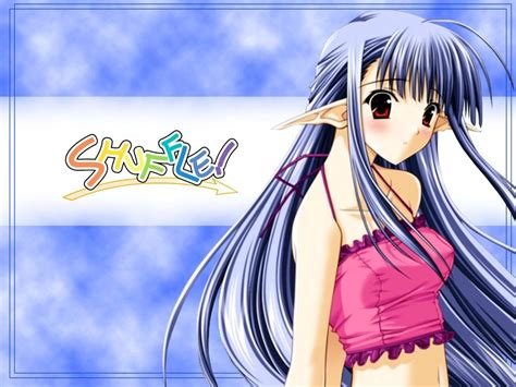 Shuffle Wallpaper Cartoon Anime Cg Artwork Sky Long Hair 538620 Wallpaperuse