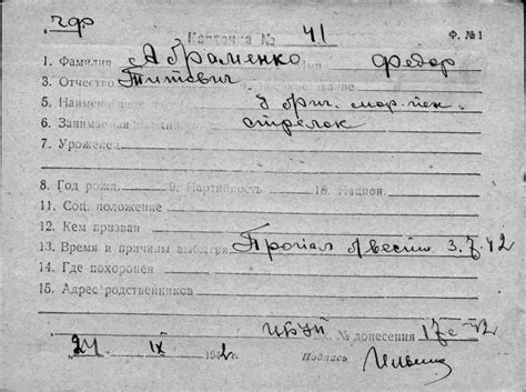 Абраменко Федор Титович - Участники обороны Севастополя. Виртуальный ...
