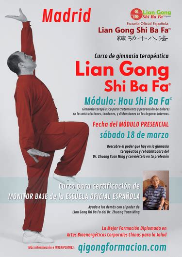 Próximos Cursos Presenciales Qigong Formación Instituto De Expertos