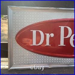 VINTAGE DR PEPPER METAL SIGN STOUT 1960s | Vintage Metal Sign