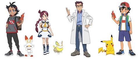 Brève Un Trailer Pour Présenter Les Nouveaux Personnages De La Nouvelle Série Animée Pokémon