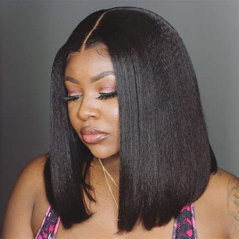 Yaki Straight U Part Bob Wigs Human Hair Wig Supernova Wig