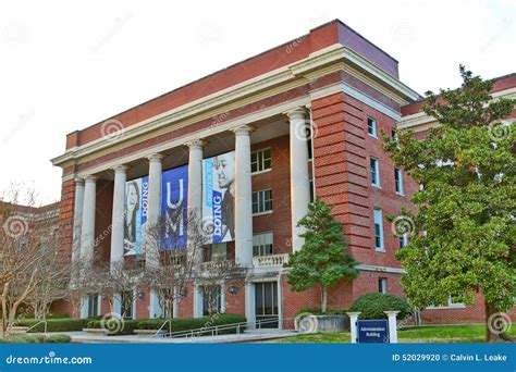 Main Administration Building At The University Of Memphis Editorial Image - Image: 52029920