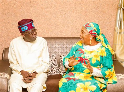 2023 Apc Presidential Candidate Bola Tinubu Visits Eunice Uzor Kalu