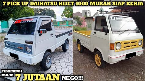 HARGA PICK UP DAIHATSU HIJET 1000 BEKAS MULAI 7 JUTA NEGO UPDATE