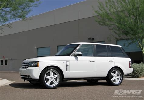 2011 Land Rover Range Rover With 22 Lexani LX 15 In Machined Black