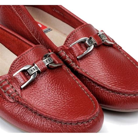 Mocasines FLUCHOS BRUNI FLOTER F0804 ROJO