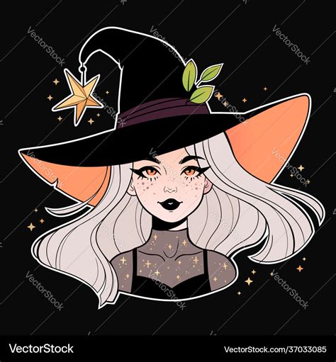 Cute Witch Cartoon