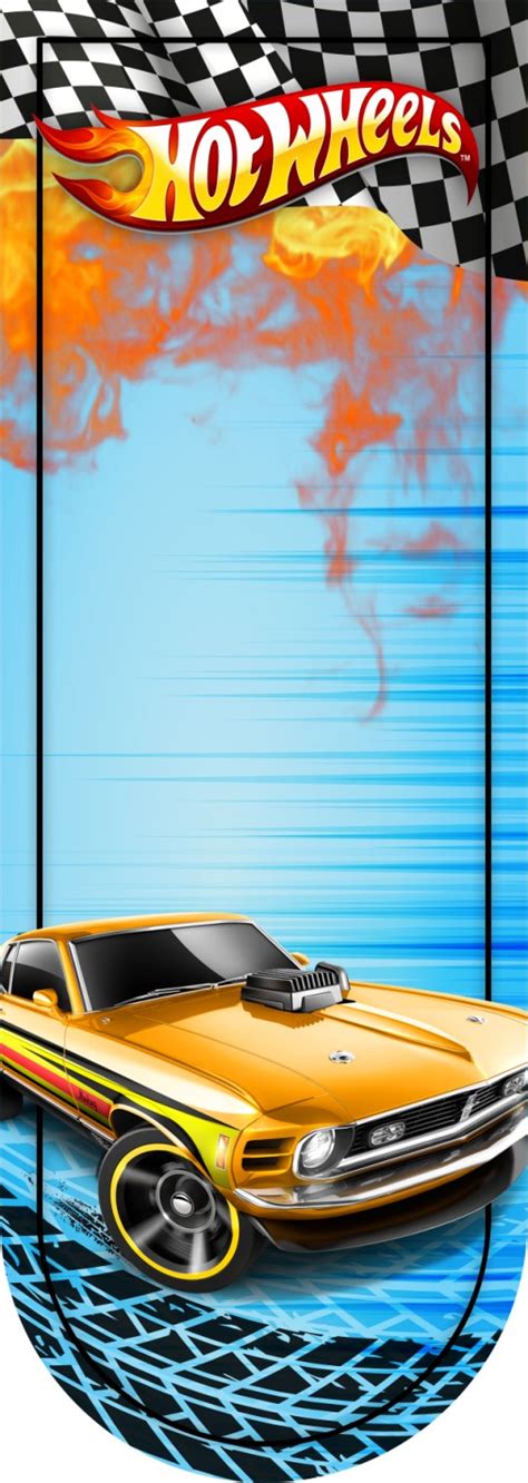 Etiqueta Escolar Hot Wheels Para Imprimir Arte Para Toda A Festa