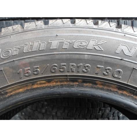 Y286 中古タイヤ 送料着払い 155 65R13 冬4本セット スタッドレス 155 65 13 155 65 13 AUTOBACS