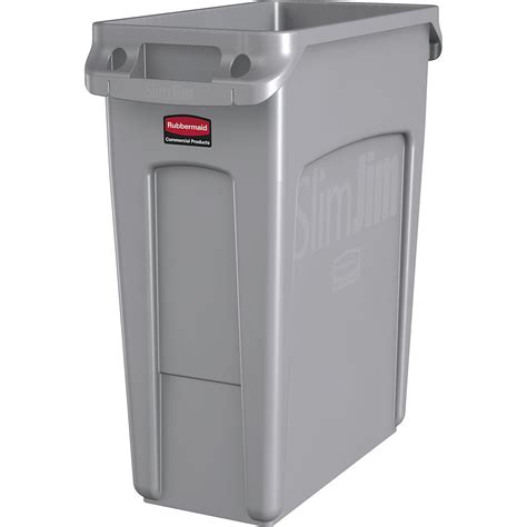 Wertstoffsammler Abfalleimer SLIM JIM Rubbermaid Volumen 60 L Mit