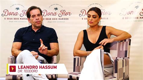 Dona Flor E Seus Dois Maridos Entrevista Exclusiva Juliana Paes E