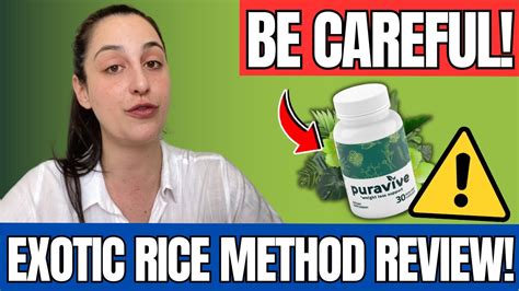 Exotic Rice Review ⚠️be Careful ⚠️ Exotic Rice Method Review Weight Loss Exotic Rice