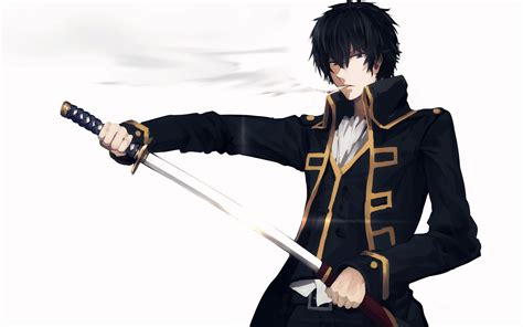 Fondos De Pantalla Gintama Anime Boy Samurai Sword X Imagen