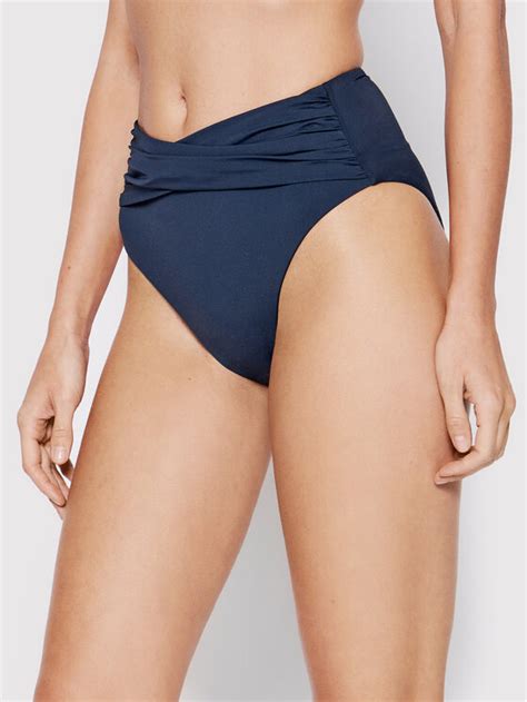 Seafolly Dół od bikini Seafolly Collective Granatowy Modivo pl