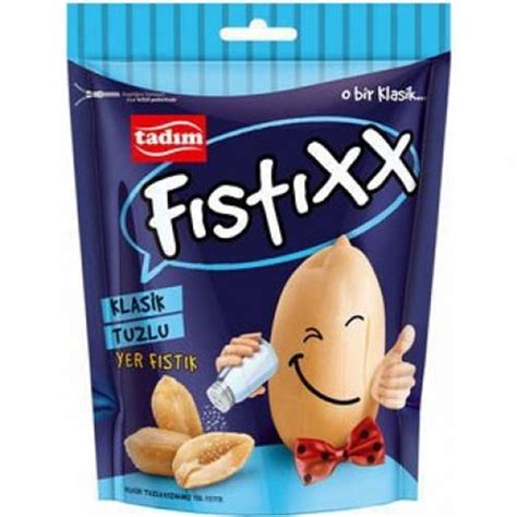 Tadım Fıstıxx Klasik Tuzlu Yer Fıstık 75 gr