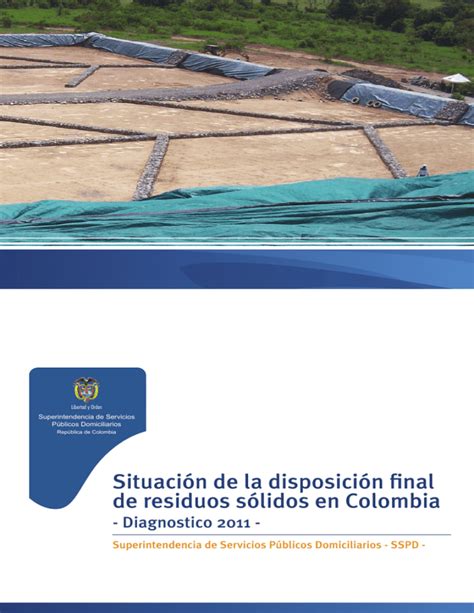 Situaci N De La Disposici N Final De Residuos S Lidos En Colombia