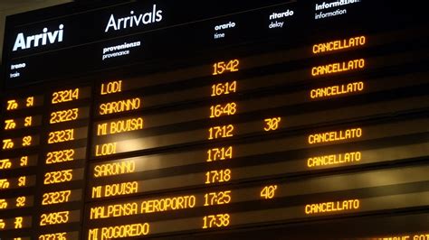 Treni fine settimana di sciopero Cosa c è da sapere