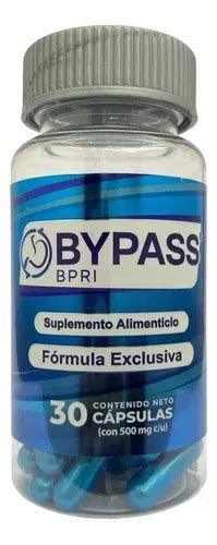 Bypass Azul Inhibidor Del Apetito 30 Cápsulas Bypass Bpri Meses sin