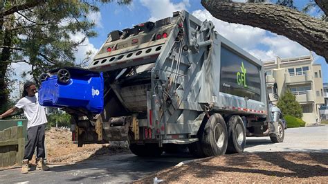 Gfl International Workstar Heil Powertrak Rear Loader Garbage Truck