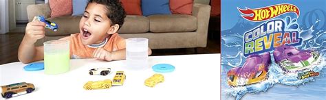 Amazon Hot Wheels Cars Set Of 2 Color Reveal Vehicles In 1 64 Scale With Surprise Initial