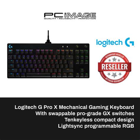 LOGITECH G Pro X Mechanical Gaming Keyboard | PC Image