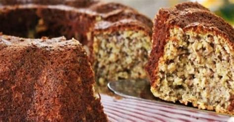 Bolo de banana aveia saudável e delicioso Receitas Fáceis e Práticas