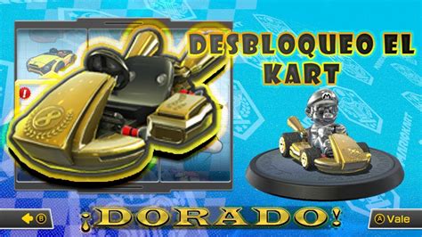 Como Desbloquear El Kart Dorado Modo Espejo Mario Kart Deluxe Youtube