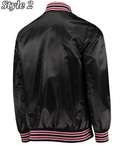 Bomber New Era Miami Heat Black Jacket - Jackets Expert