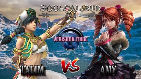 Soul Calibur 6 Talim Vs Amy Online Ranked Battle Youtube