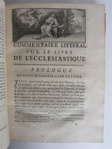 L Ecclesiastique Commentaire Litteral Sur Tous Les Livres De L Ancien