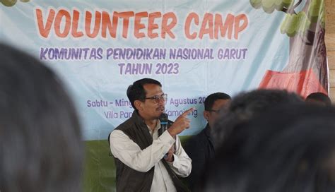 Wakil Bupati Garut Dorong Peran Aktif Pemuda Dalam Volunteer Camp