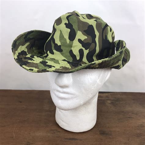 . Camouflage Hiking Hunting Boonie Bush Hat Mens Smal… - Gem