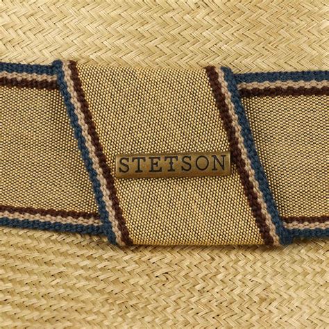 Classic Abaca Fedora Straw Hat By Stetson