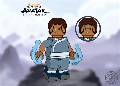 Katara from my custom Avatar: The Last Airbender Lego CMF Series. What ...