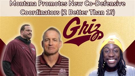 Montana Promotes New Co Defensive Coordinators Youtube