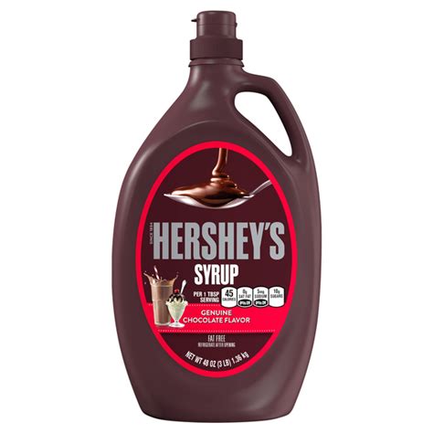 Save on Hershey's Syrup Genuine Chocolate Flavor Order Online Delivery ...