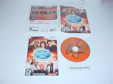 KARAOKE REVOLUTION PRESENTS AMERICAN IDOL ENCORE 2 Game Nintendo Wii