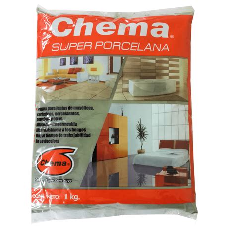 Porcelana Chema Super Porcelana Verde Oscuro 1kg Distribuidora Cemasa