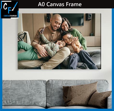 A0 Canvas Print and Frame - R455 SPECIAL