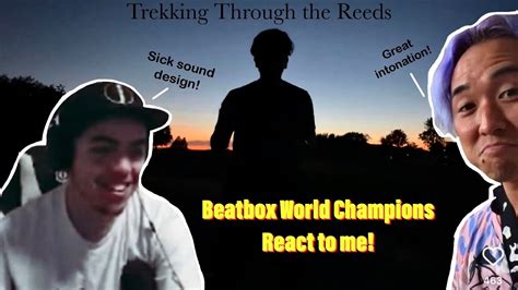 Vocodah And Gene Shinozaki React To My Beatbox Wildcard Youtube