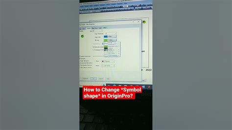 OriginPro : How to Change Symbol Shape in OriginPro? - YouTube 