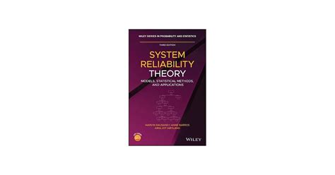 博客來 System Reliability Theory Models Statistical Methods And