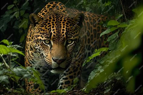 Premium Photo | Jaguar in the Amazon Jungle